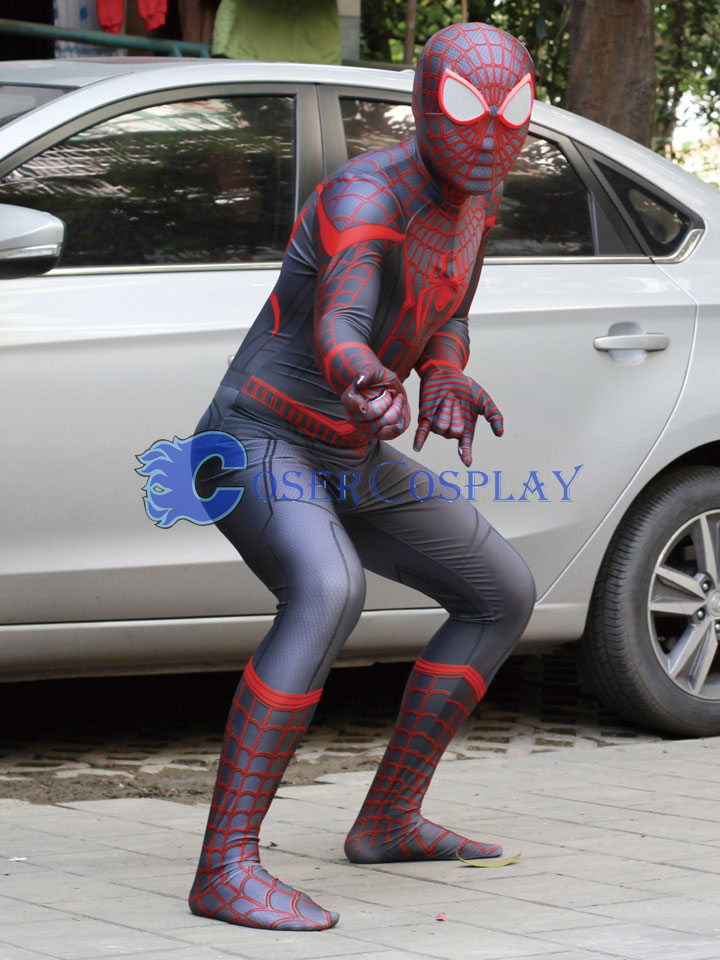 2018 Superior Spider Man Zentai Cosplay Costume